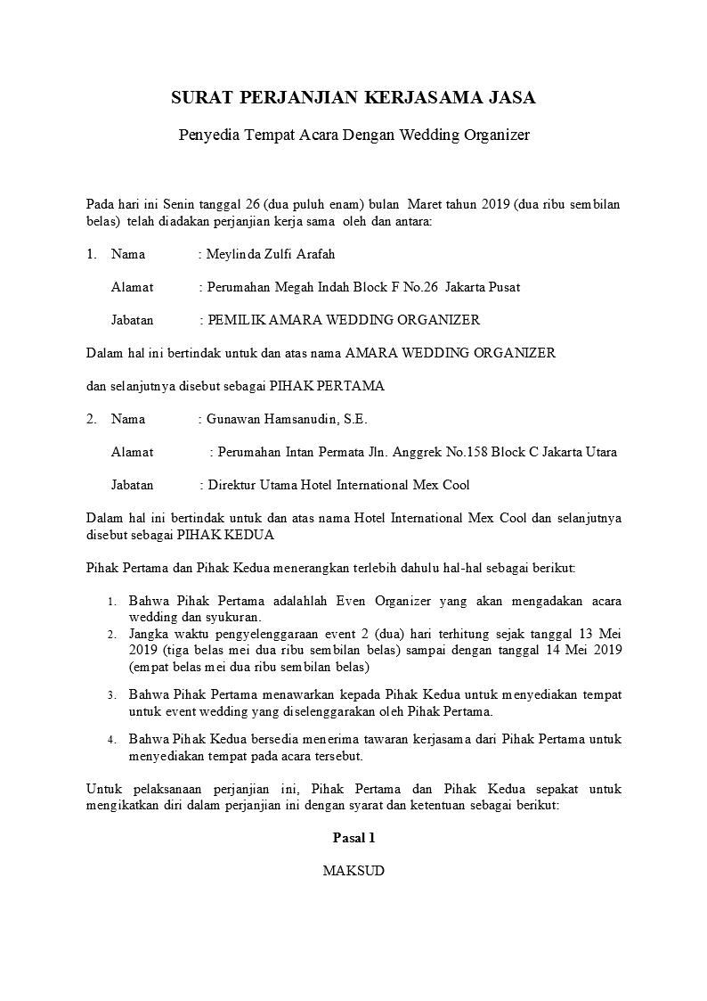 Contoh Surat Perjanjian Kerjasama Dagang - Surat Perjanjian Kerjasama Usaha Makanan Minuman / Melihat dari manfaat dan isi surat perjanjian kerja sama usaha di atas, kita tentu sudah dapat menggambarkan poin apa saja yang harus dimasukkan dalam surat perjanjian kerjsa sama usaha.